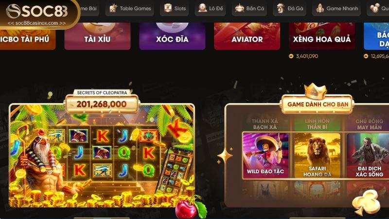 Soc88 thu hút đông đảo người chơi nhờ sự đầu tư chỉn chu